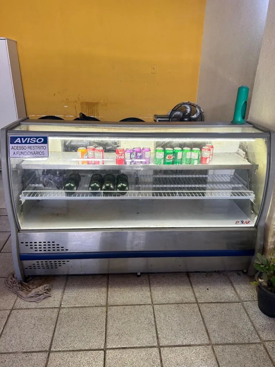 Freezer vertical expositor 