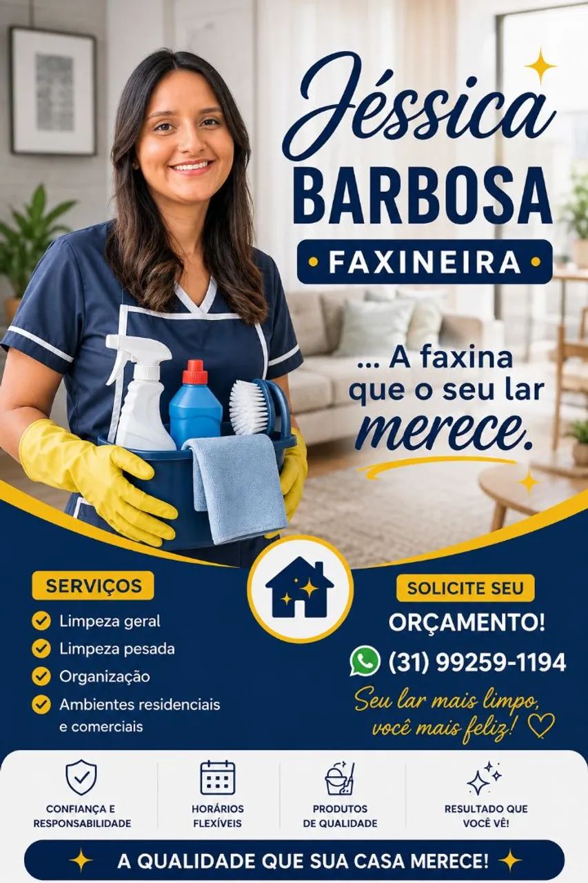 Faxineira em sete Lagoas 