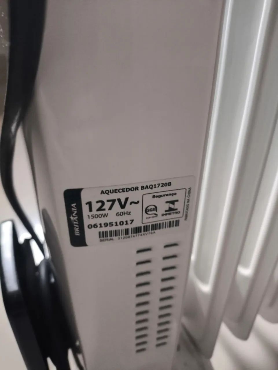 Aquecedor elétrico Britânia  - Foto 4