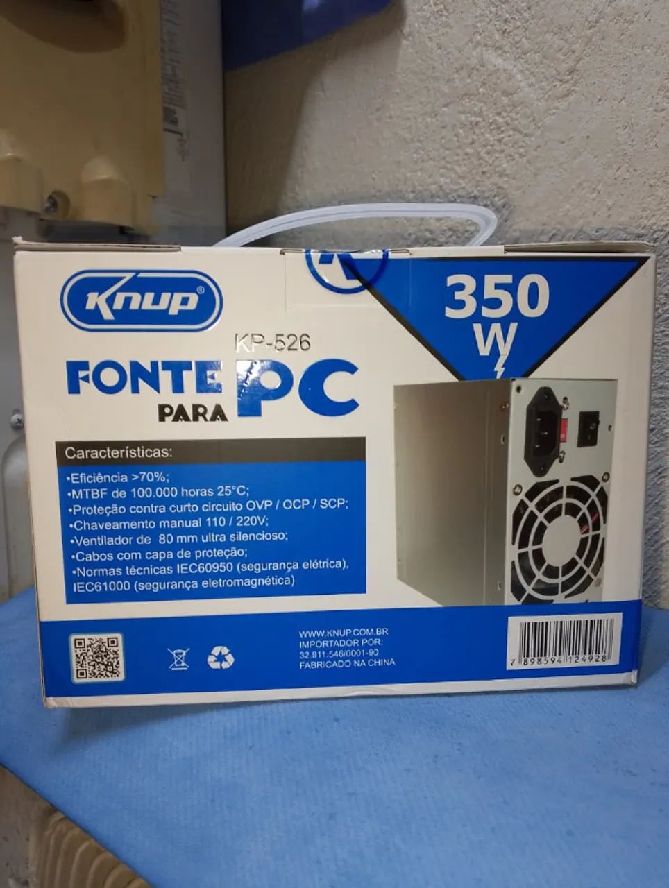 Fonte Knup 350W para PC (Só Venda) - Foto 3
