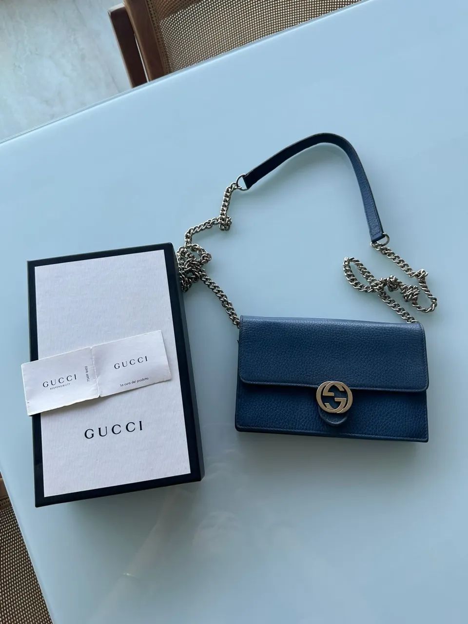 bolsa gucci interlocking original 