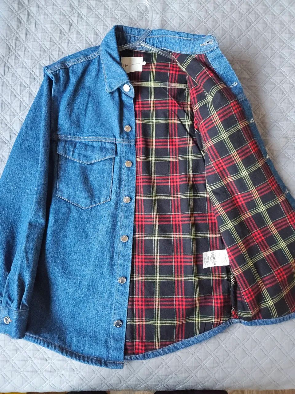 Jaqueta jeans nativozza, PP oversized - Foto 2