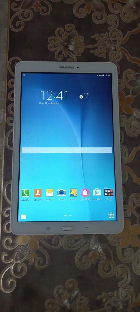 VENDO TABLET SAMSUNG GALAXY TAB E - BRANCO - Foto 5