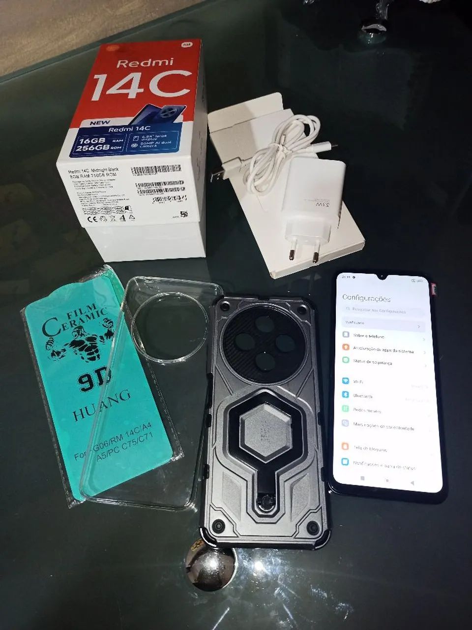 Smartphone Redmi 14C Funcionando OK - Foto 2