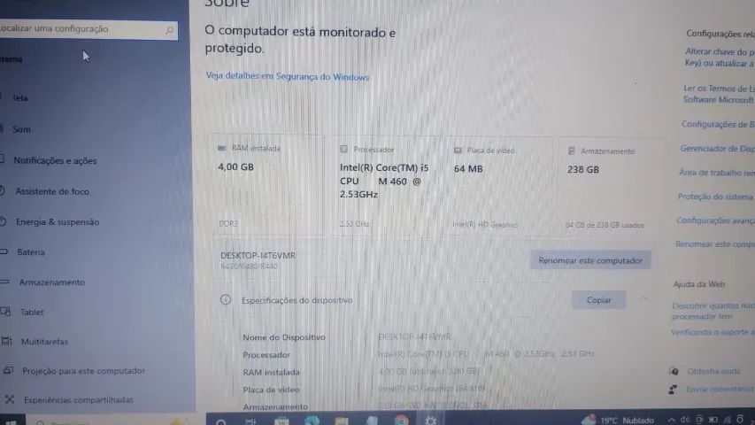 vendo um noteboock da sansung com carregado original - Foto 2