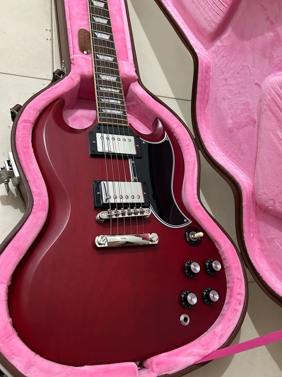 Epiphone SG inspired by gibson custom  - Foto 3