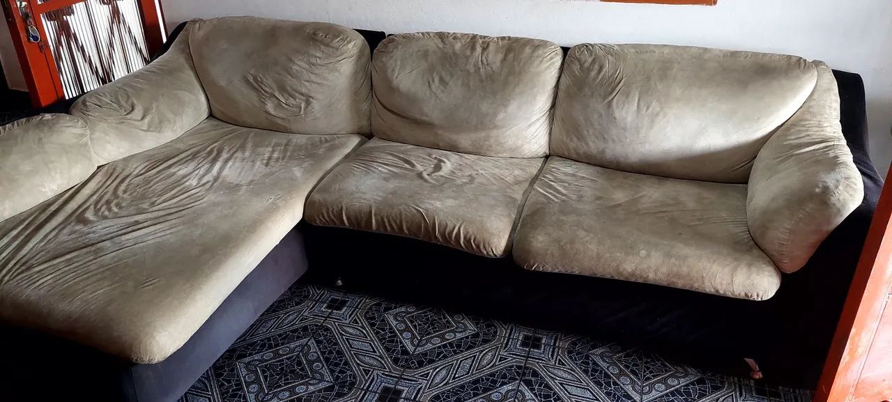 SOFÁ DE CANTO 2,80m (USADO) - Foto 2
