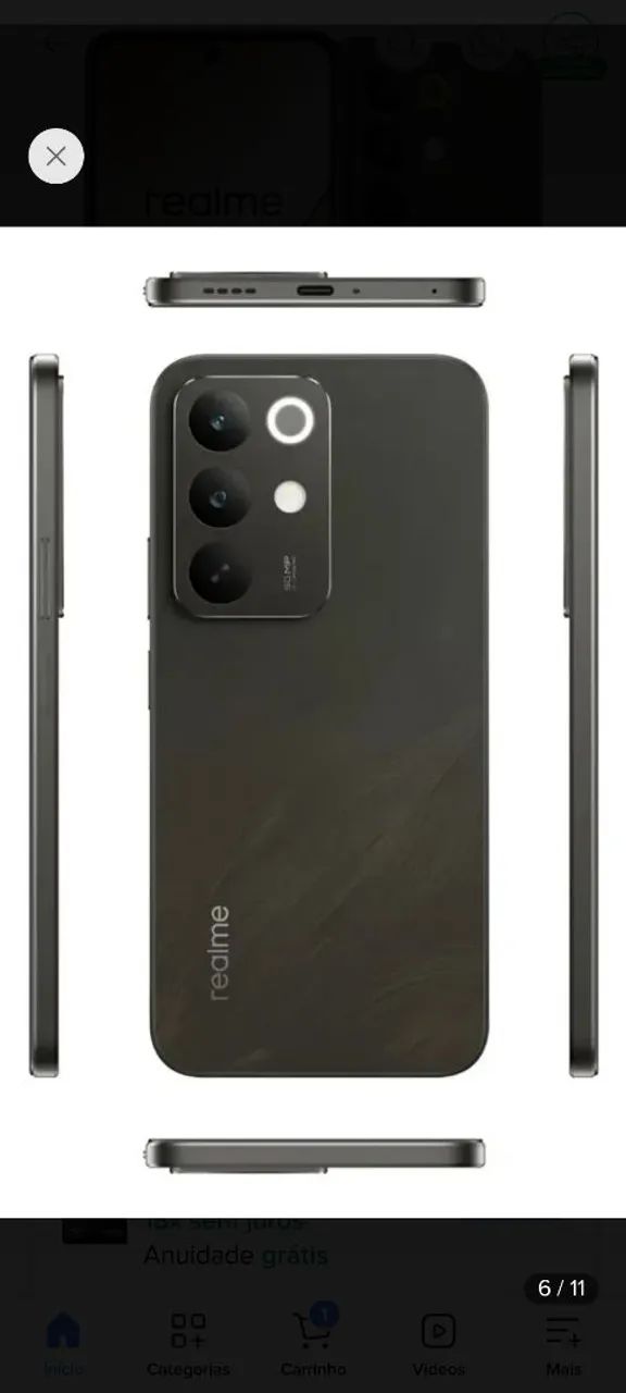 Vende-se um celular realme c85 - Foto 2