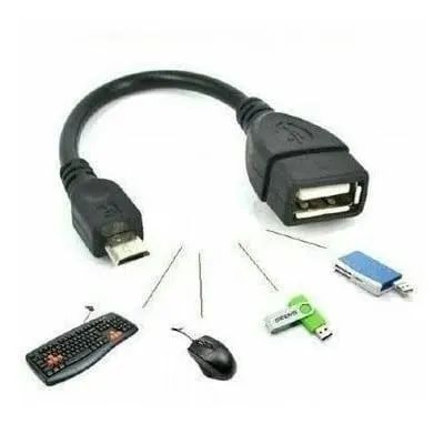 Cabo Otg Micro Usb Adaptador Pendrive para Tablet *ENTREGA GRÁTIS* - Foto 2