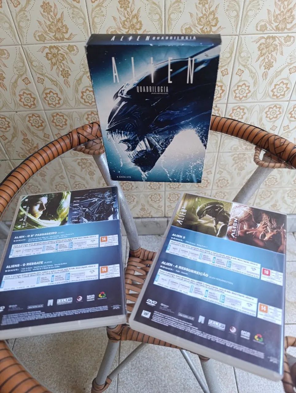 Box DVD - Quadrilogia Alien - DVD, Blu-Ray e Vídeo Cassete