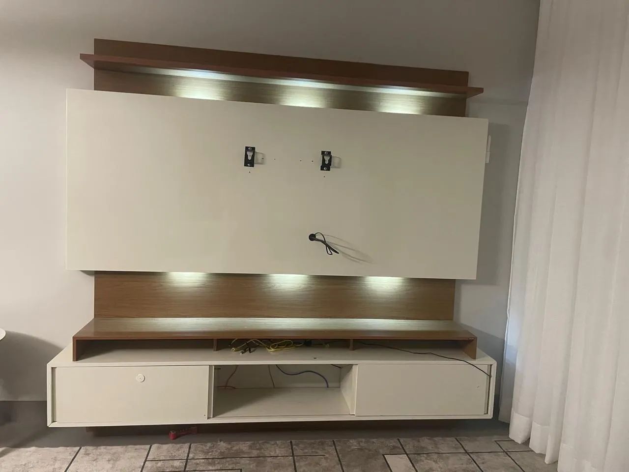 Rack de sala com painel  - Foto 3