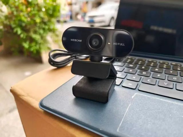 Webcam para Computador com Microfone Embutido