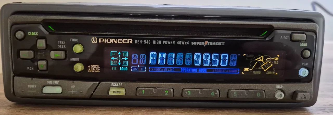 CD Player Pioneer DEH 546 Bluetooth  - Foto 3