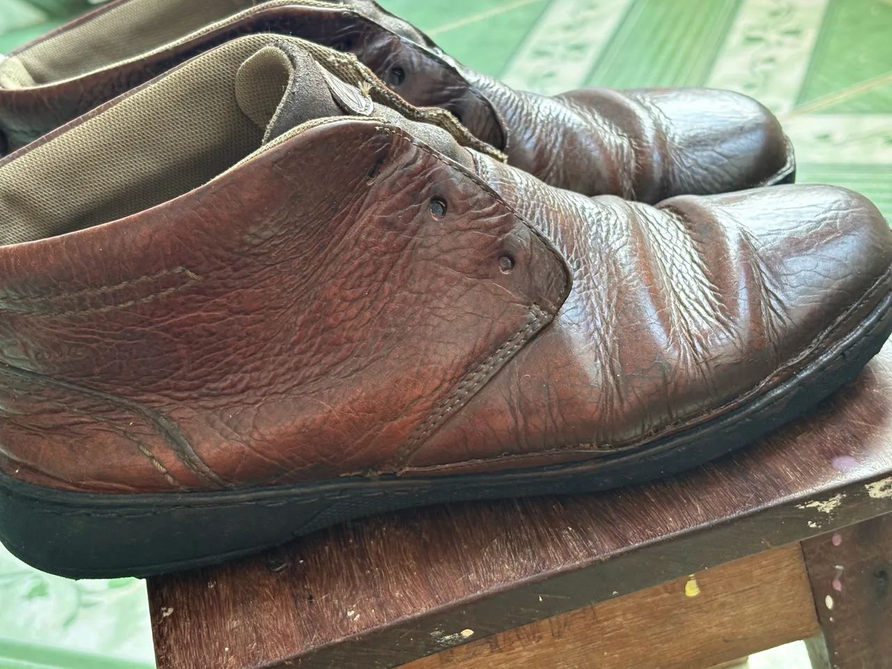 Bota de couro Clarks - Foto 4