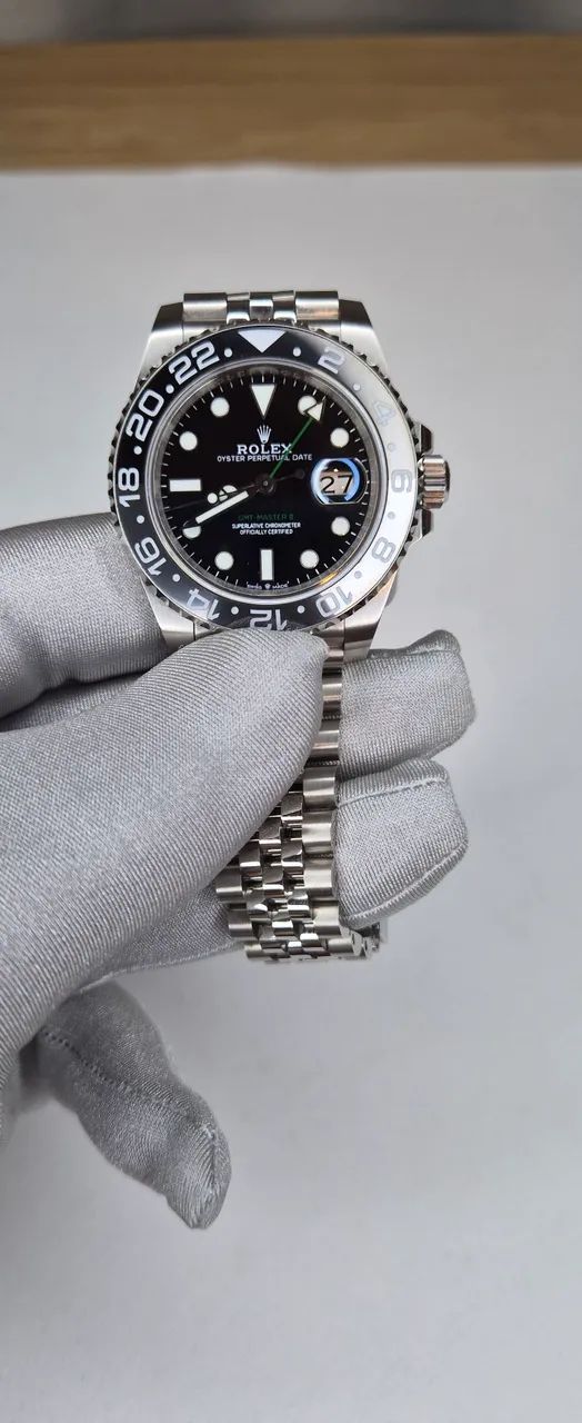 Relógio Rolex gmt Bruce Wayne 