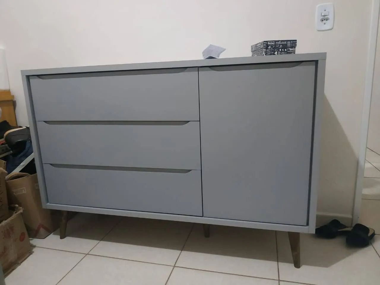 Guarda roupa, cômoda berço infantil  - Foto 2