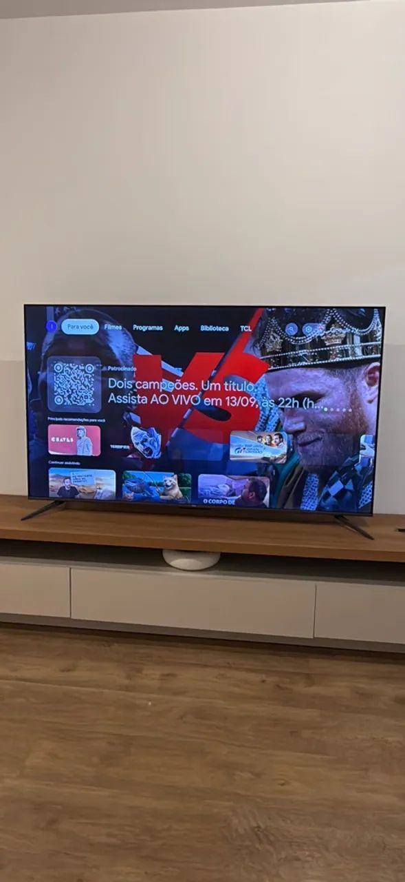 Smart TV TCL 65? 4K Google TV - Excelente Estado - Foto 2