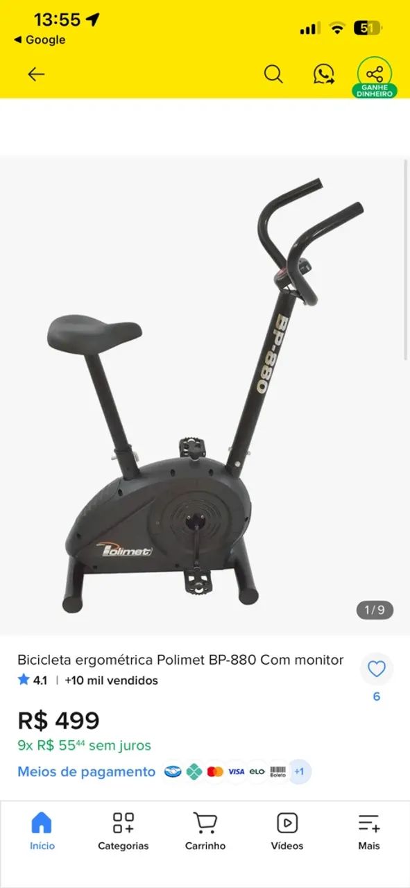 Bicicleta Ergométrica - Foto 2