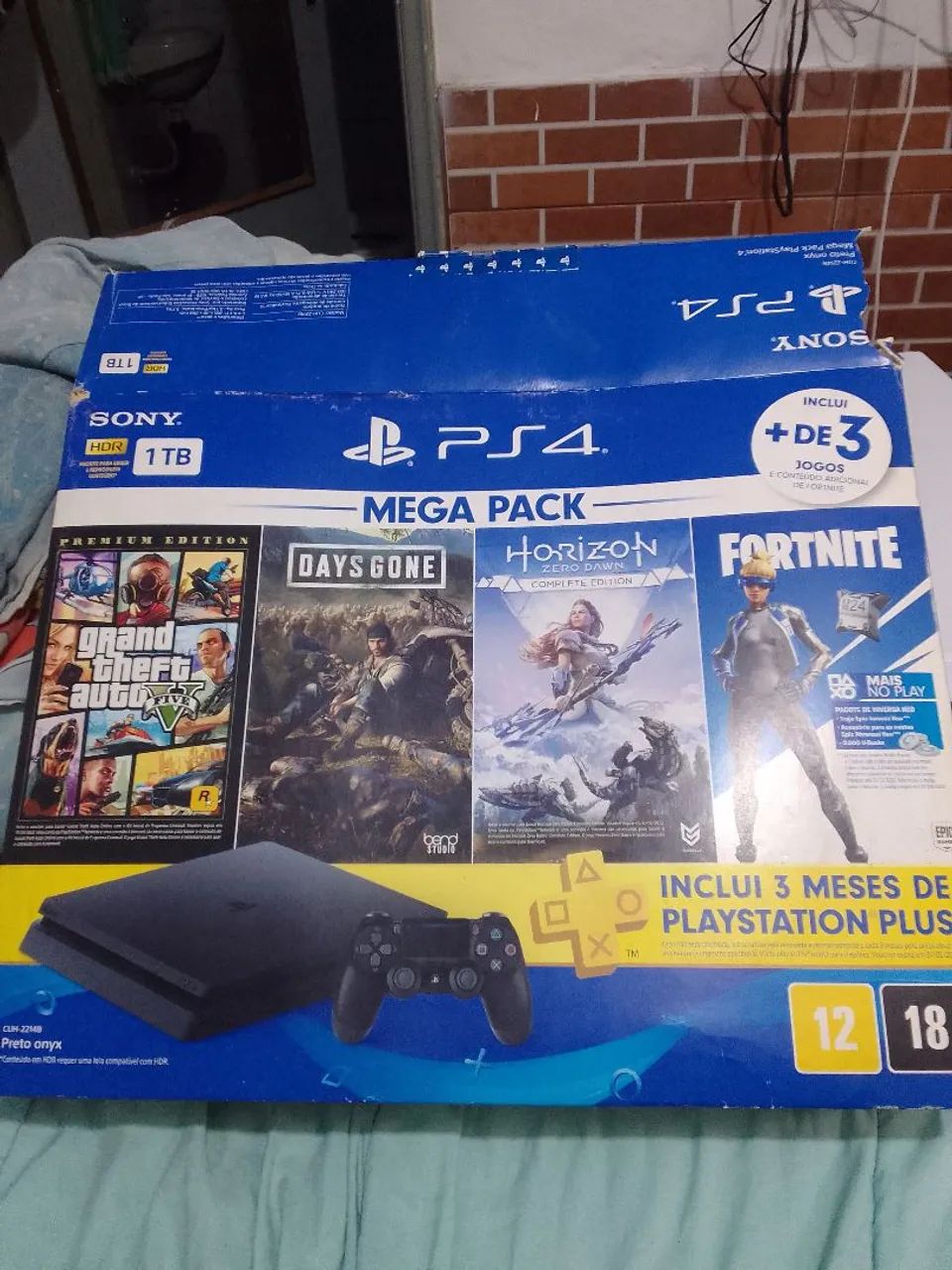 Caixa vazia ps4 com berço valorize seu game  - Foto 3