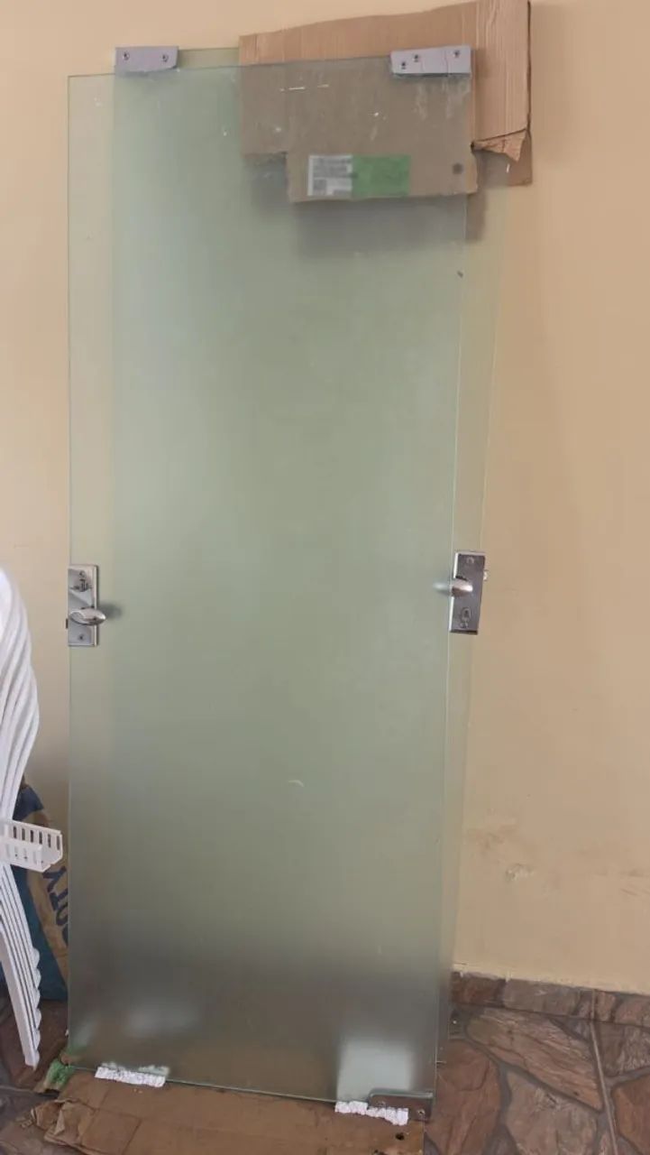 Porta de blindex 