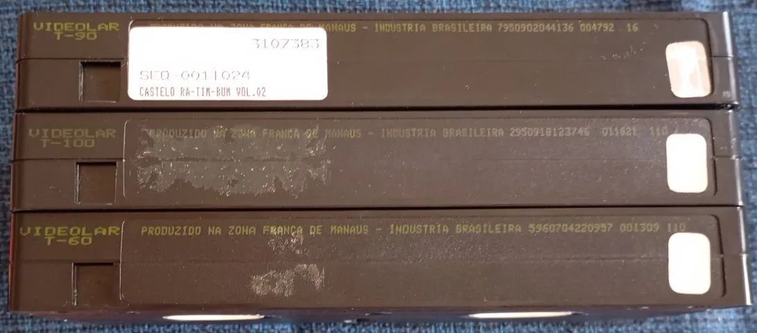3 VHS Coleção Castelo Rá Tim Bum Volumes 1, 2 E 6 - Foto 5