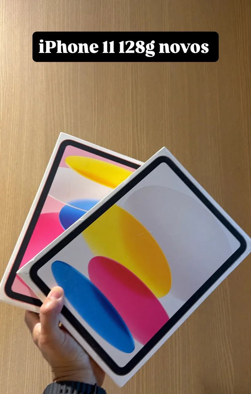 iPad 11 128g novo lacrado 