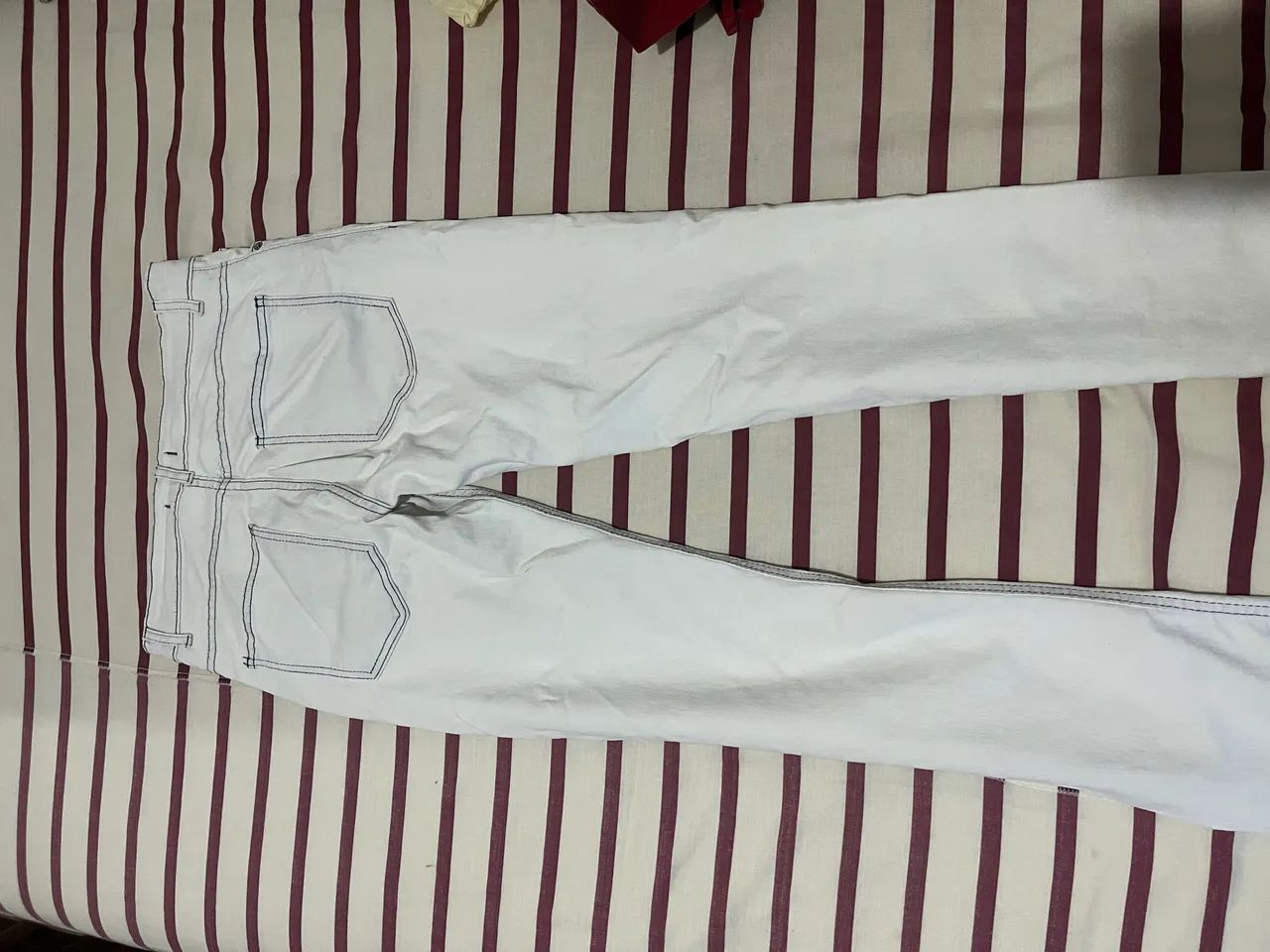 CALÇA BRANCA TAMANHO 36 - Foto 2