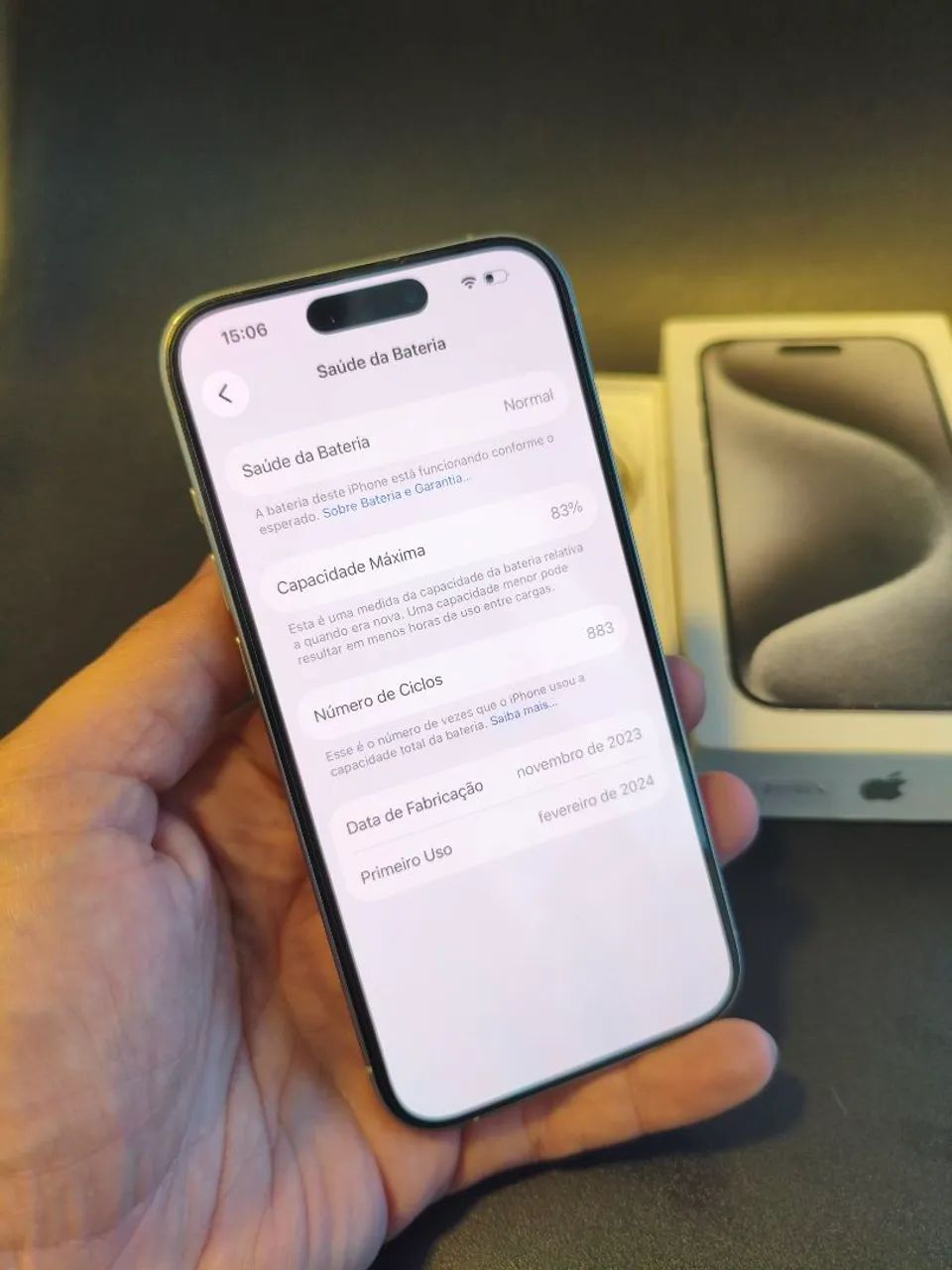 IPHONE 15 PRO 128GB NF E GARANTIA  - Foto 3