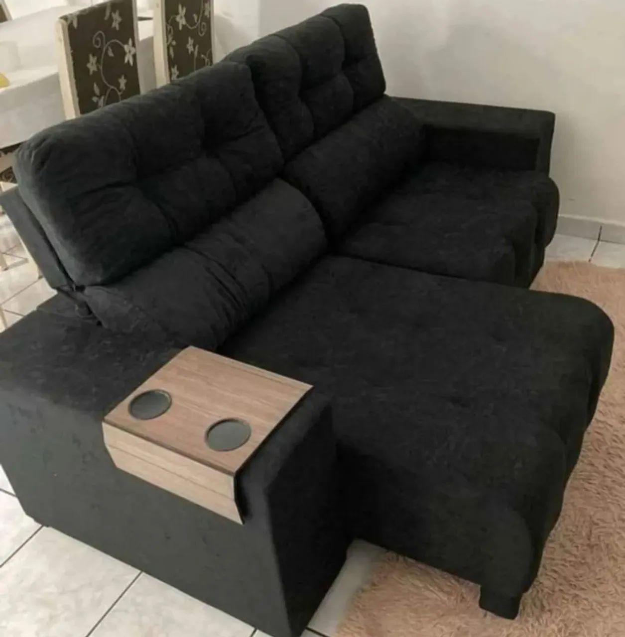SOFA RETRATIL RECLINÁVEL 2MT NOVO DE FABRICA 