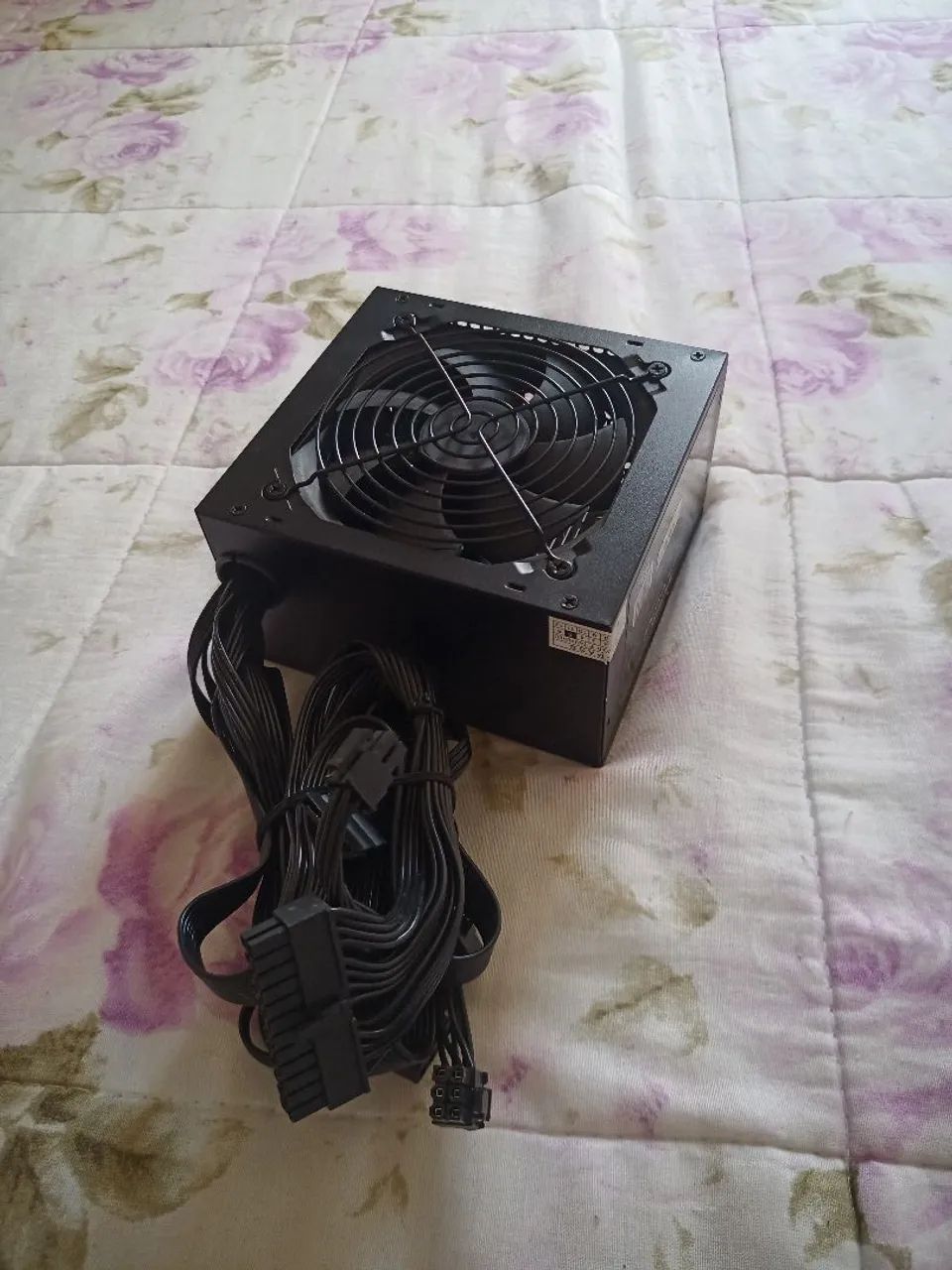 Só HOJE! Fonte Bluecase 600W ATX - Bivolt Automático - Foto 2