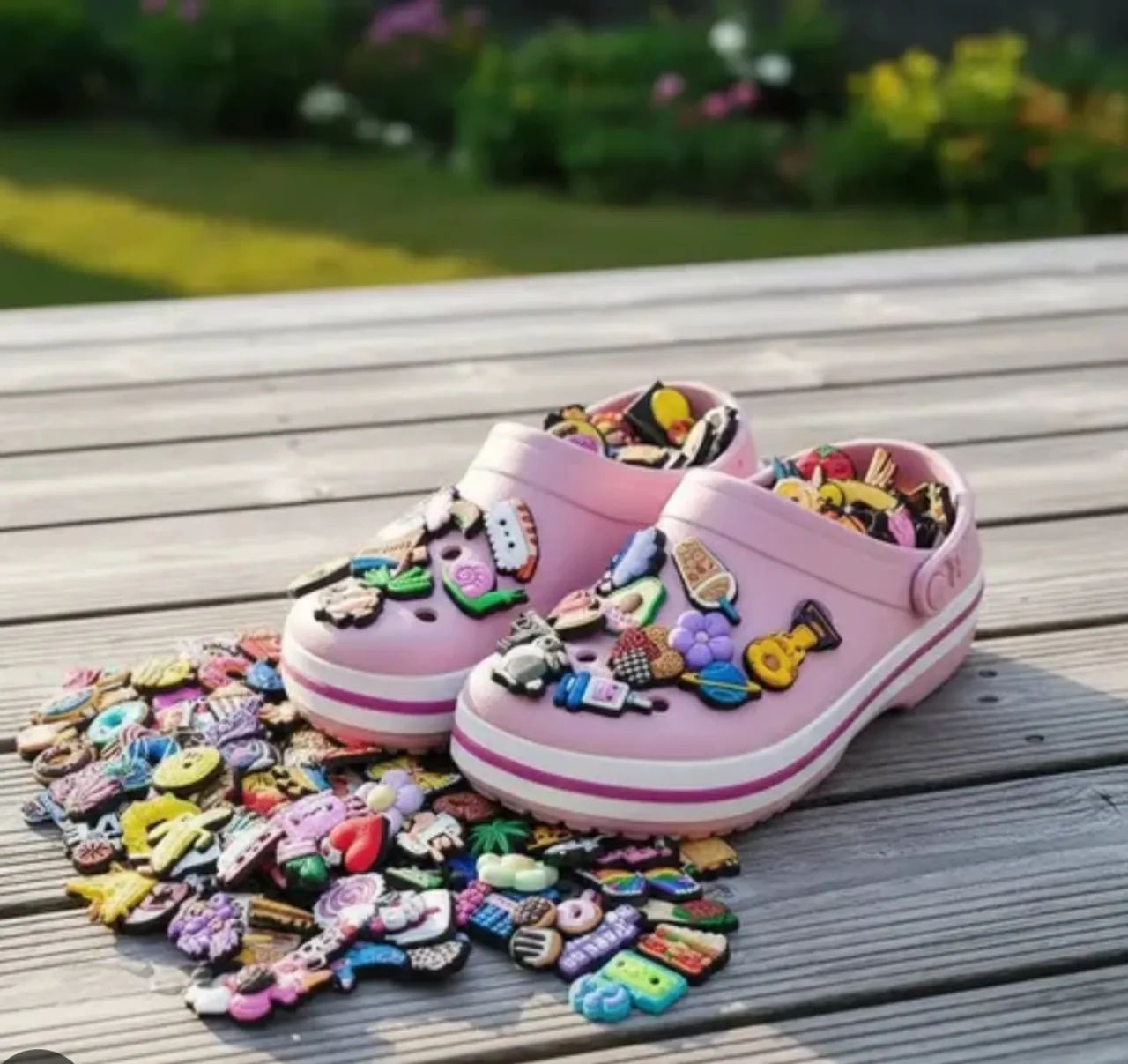 Jibbitz bottom p crocs 