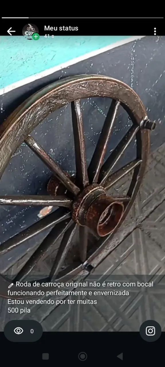 Roda de carroça 