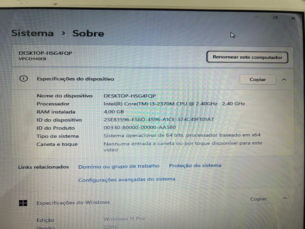 Notebook SONY I3 - Foto 4