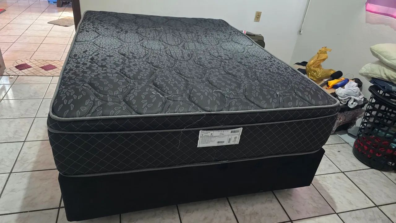 Cama Casal - Colchão e base - Foto 4