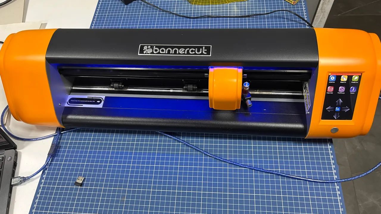 Plotter de recorte Bannercut CamPro Craft 39cm - Foto 4