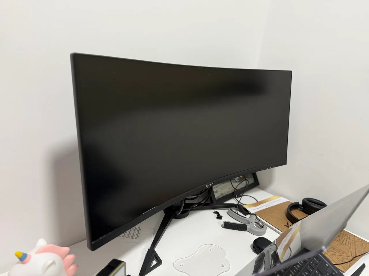 Monitor gamer 34 CURVO huskey  - Foto 4