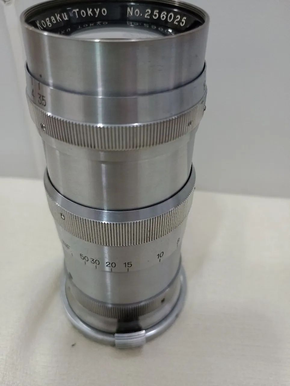 Lente nikkor 1:3.5 F=13.5 cm Nippon kogaru - Foto 4