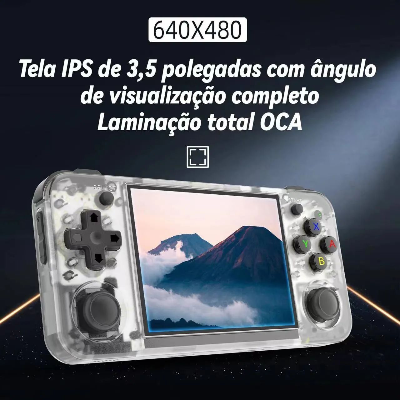 ANBERNIC RG35XX H - Console Portátil Retrô - Novo, na Caixa Original - Pronta Entrega - Foto 3