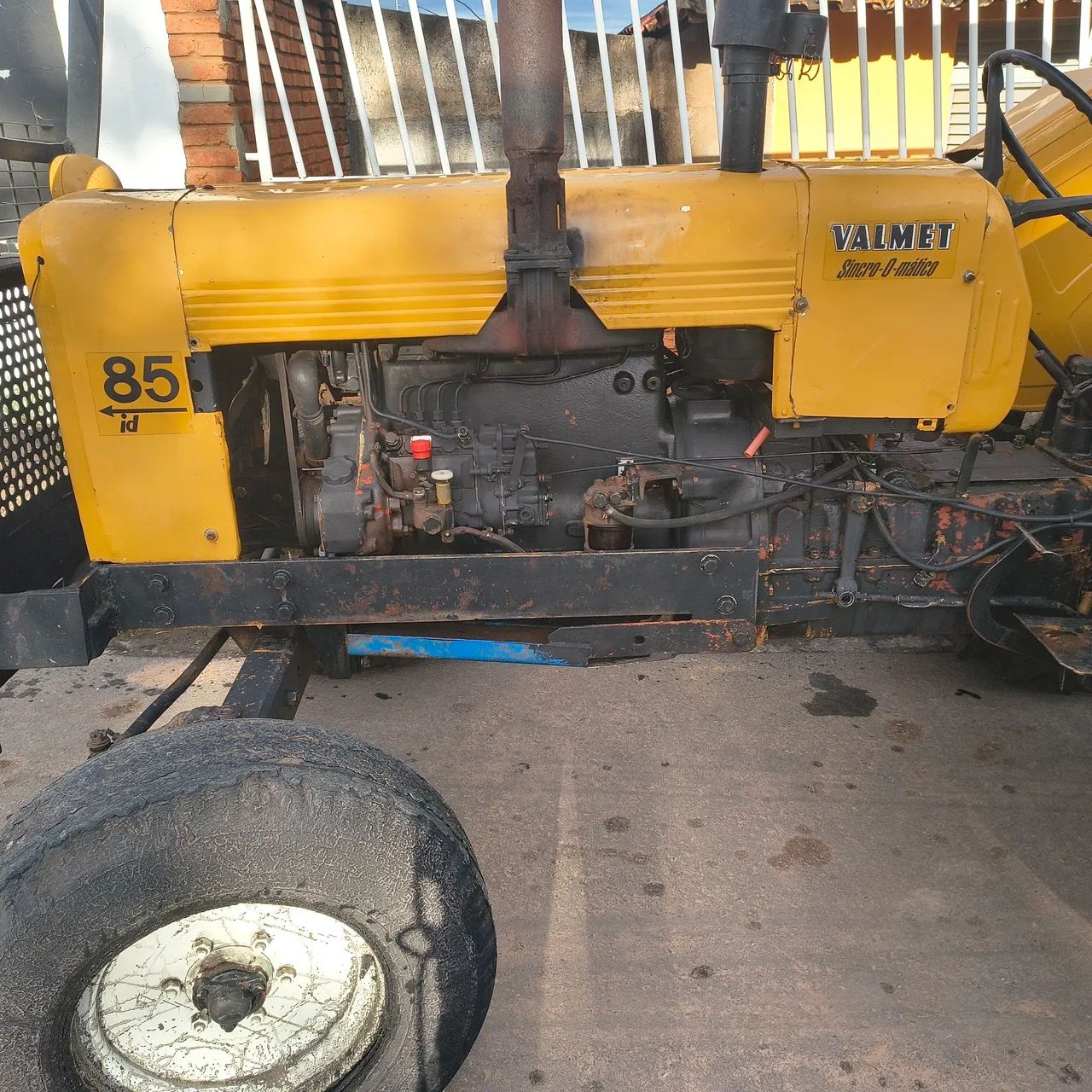 Vende Trator Valmet 85id 1980 Todo revisado. - Foto 3