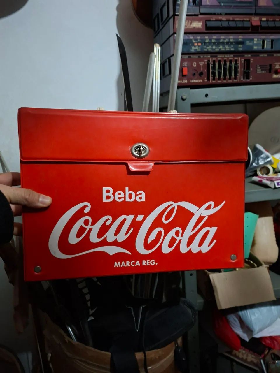 Pasta antiga coca cola déc 80