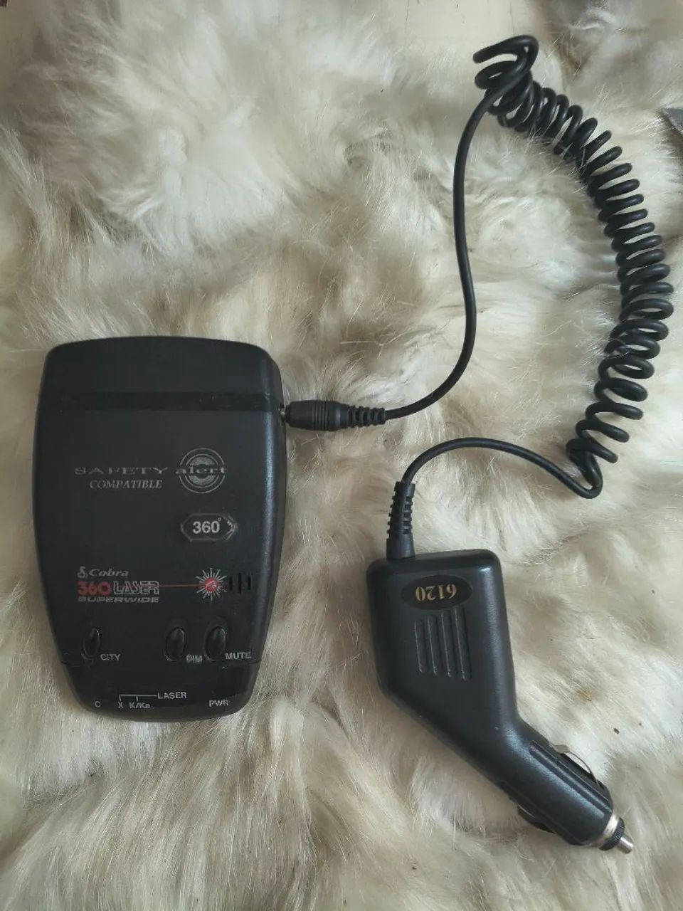 Detector de radar antigo Cobra 360