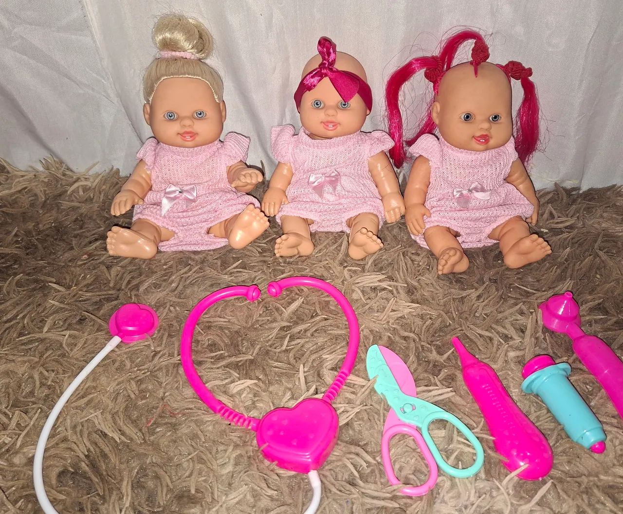 Kit 3 Bonecas Bebês Milk Dentinho - Foto 3