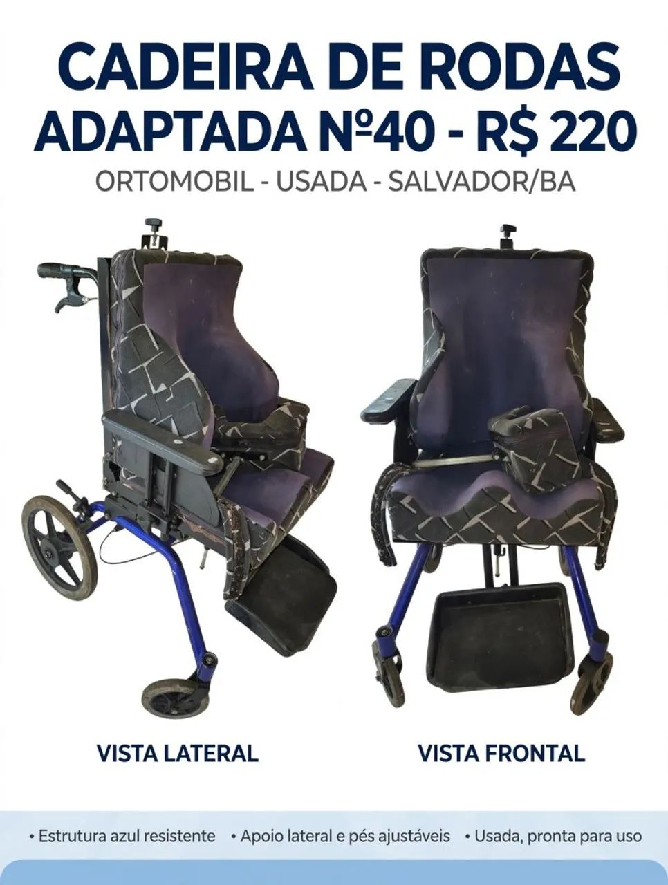 Cadeira de rodas treta 