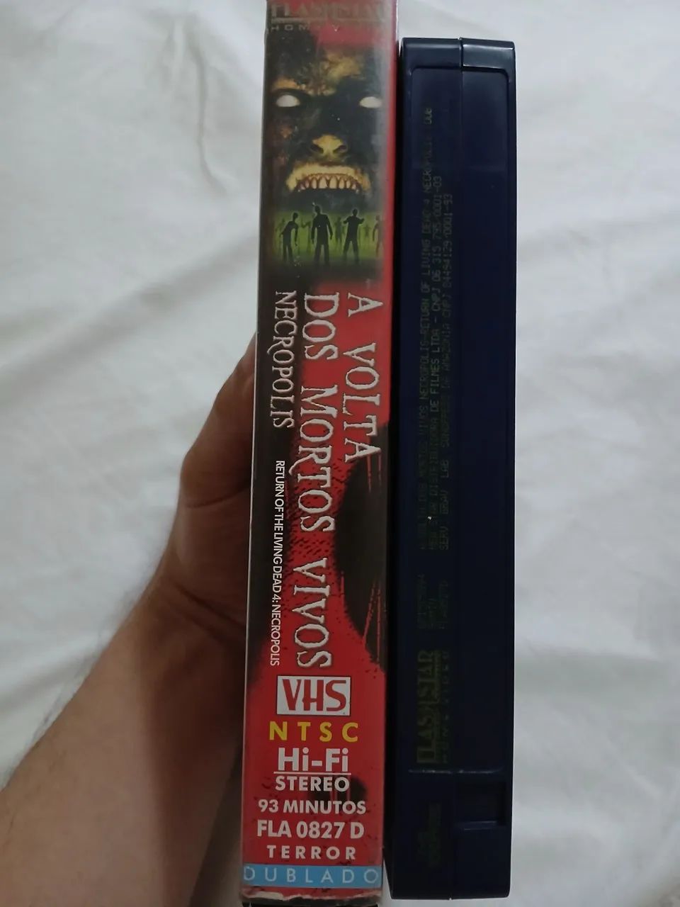 Vhs rarissimo volta dos mortos vivos 4 necropolis - Foto 2