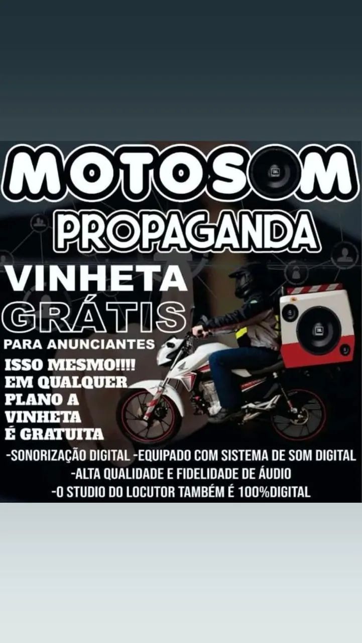 MOTOSOM PROPAGANDA NÃO COBRAMOS A GRAVAÇÃO DO LOCUTOR  - Foto 2