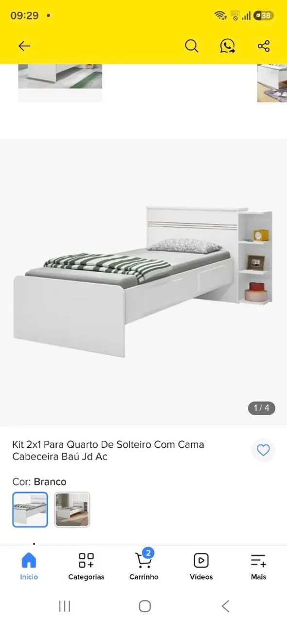 Cama Solteiro e colchão... - Foto 3