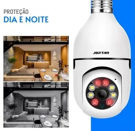 Câmera Lâmpada com aplicativo no celular. - Foto 2