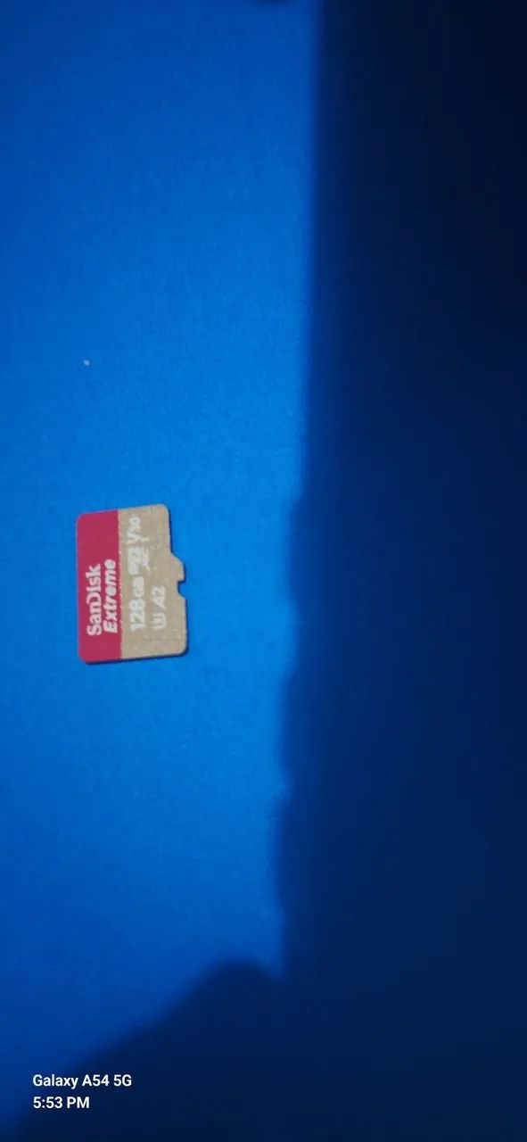 Vendo cartão de memória sandisk extreme 128 gb