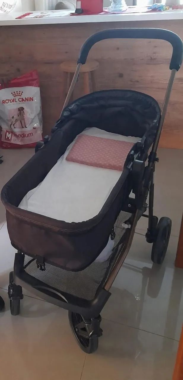 Carrinho bebê/ com bebê conforto Galzerano