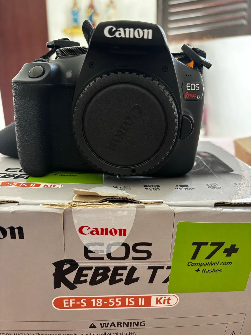 Kit Canon Rebel T7+  - Foto 3